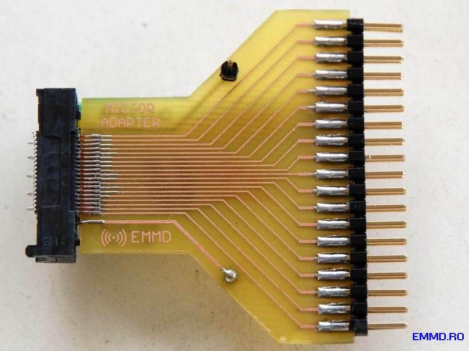 Mictor board - connected